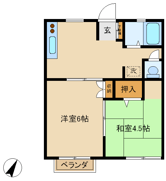 ベルシオンⅡ間取図
