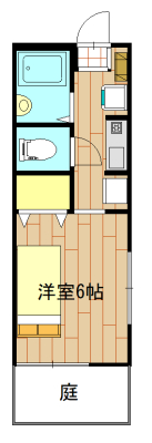ニューパレスⅠ間取り図