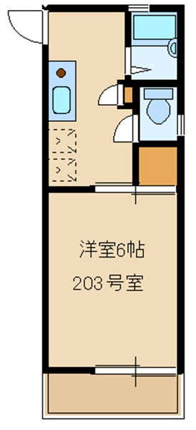 アンダンテフミ間取図