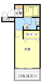 ダイアパレス淵野辺第２　間取図