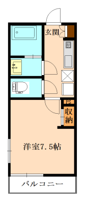 グレースネスト間取図