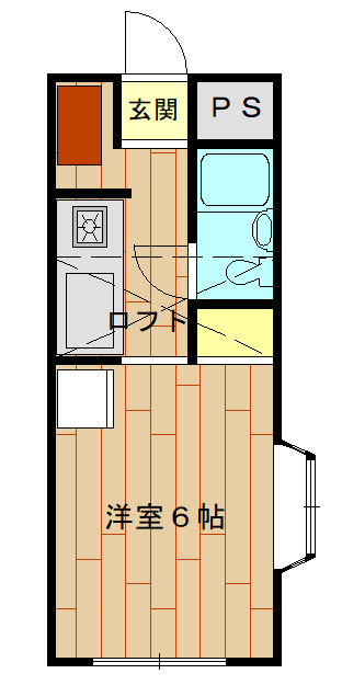 ニューピュアシティ　間取図