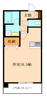 プルピエ　間取図